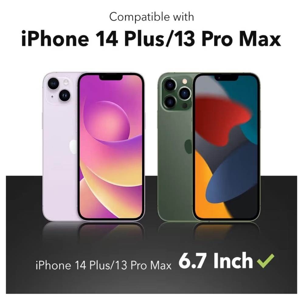 Apple iPhone 14 Plus or 13 ProMax Screen Protector - Clear - Picture 3 of 6